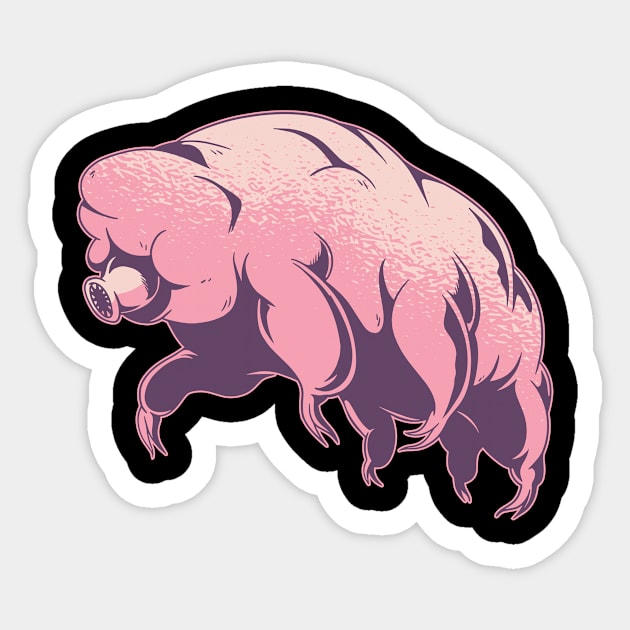 Tardigrade Sticker by Visual Vibes